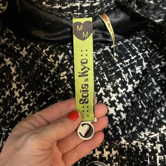 Soia & kyo wool tweed jacket in new condition - Picture 4 of 13